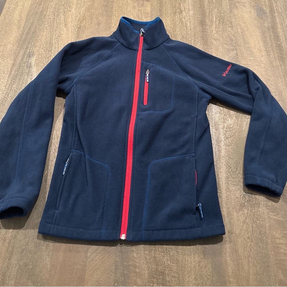 Columbia Kids Jacket - Navy and Red